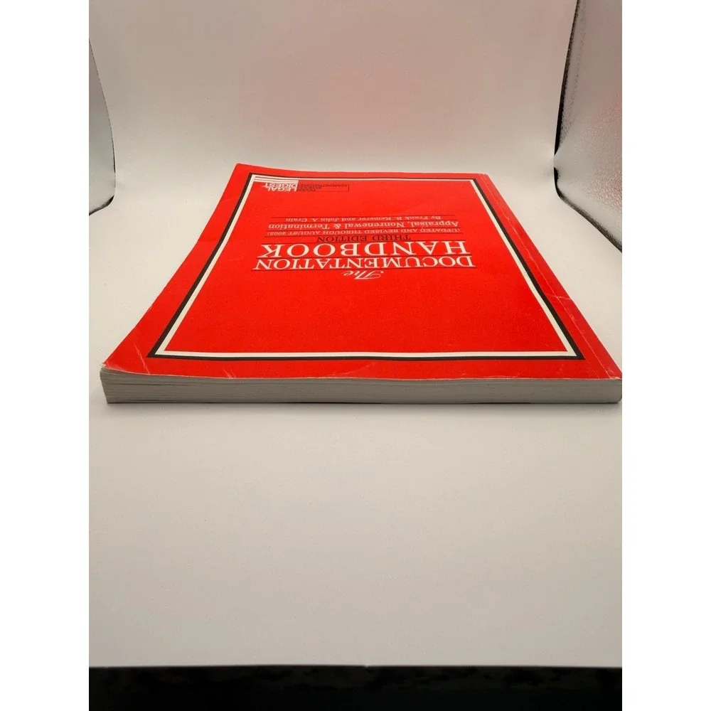 The Documentation Handbook 3rd Edition Kemmerer Crain Appraisal Nonrenewal